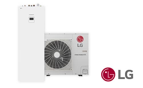 LG Wärmepumpe Split Therma V HU091MR 200l Speicher Aktion